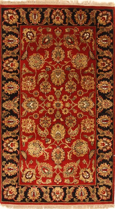 Jaipur Red Hand Knotted 30 X 50 Area Rug 250-28311 Image 0