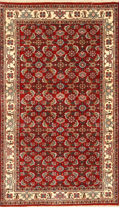 Mahi Beige Hand Knotted 30 X 50 Area Rug 250-28316 Image 0