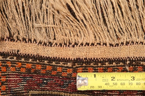 Baluch Red Hand Knotted 211 X 47 Area Rug 253-28317 Image 5