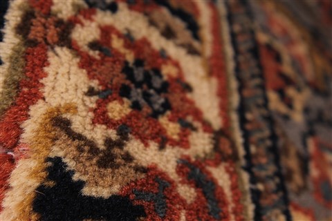 Mahi Blue Hand Knotted 20 X 40 Area Rug 250-28319 Image 4