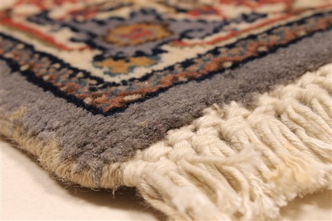 Mahi Blue Hand Knotted 20 X 40 Area Rug 250-28319 Image 6