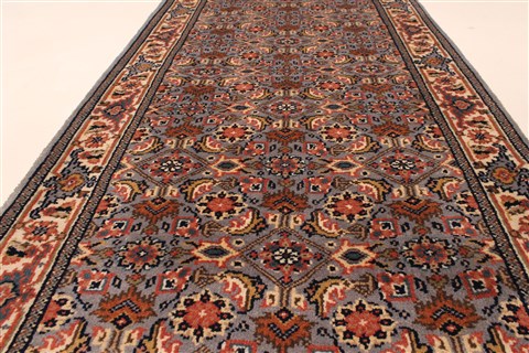 Kashmar Beige Hand Knotted 20 X 40 Area Rug 250-28322 Image 3