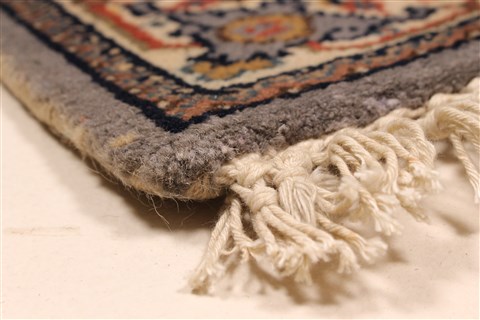 Kashmar Beige Hand Knotted 20 X 40 Area Rug 250-28322 Image 8