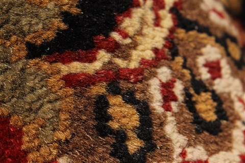 Jaipur Black Round Hand Knotted 30 X 30 Area Rug 250-28323 Image 6
