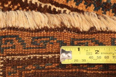 Baluch Brown Hand Knotted 30 X 47 Area Rug 253-28324 Image 4