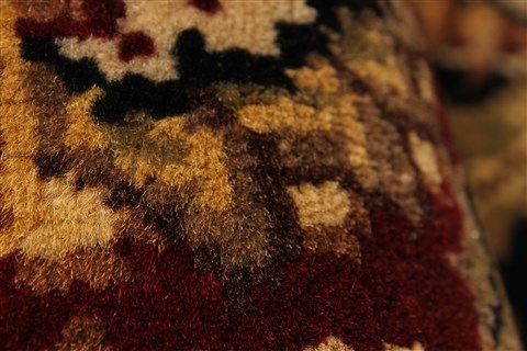 Jaipur Black Round Hand Knotted 40 X 40 Area Rug 250-28327 Image 5