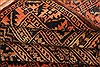 Baluch Orange Hand Knotted 210 X 42  Area Rug 253-28328 Thumb 3