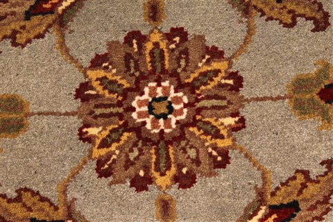 Jaipur Grey Hand Knotted 20 X 30 Area Rug 250-28334 Image 1