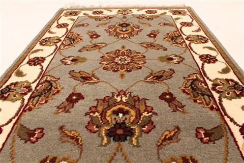Jaipur Grey Hand Knotted 20 X 30 Area Rug 250-28334 Image 3