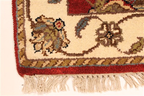 Jaipur Red Hand Knotted 20 X 30 Area Rug 250-28335 Image 1