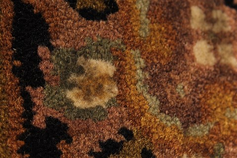 Jaipur Red Square Hand Knotted 40 X 40 Area Rug 250-28339 Image 5