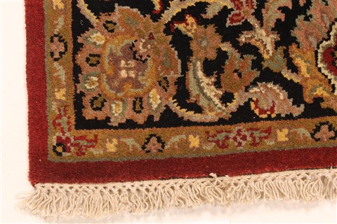 Jaipur Red Square Hand Knotted 40 X 40 Area Rug 250-28339 Image 9