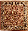 Jaipur Red Square Hand Knotted 40 X 40  Area Rug 250-28339 Thumb 0