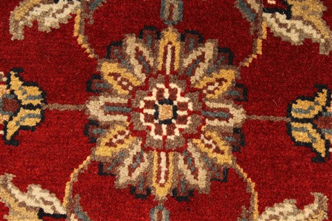 Jaipur Red Hand Knotted 20 X 30 Area Rug 250-28340 Image 1