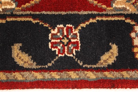 Jaipur Red Hand Knotted 20 X 30 Area Rug 250-28340 Image 2