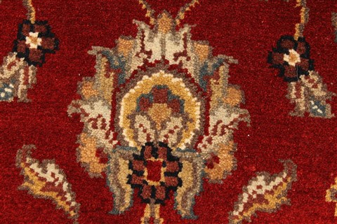 Jaipur Red Hand Knotted 20 X 30 Area Rug 250-28340 Image 7