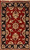 Jaipur Red Hand Knotted 20 X 30  Area Rug 250-28340 Thumb 0
