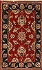 Jaipur Red Hand Knotted 20 X 30 Area Rug 250-28340 Thumb 0