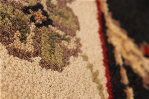 Jaipur Black Hand Knotted 20 X 30 Area Rug 250-28343 Image 7