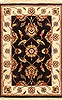 Jaipur Black Hand Knotted 20 X 30 Area Rug 250-28343 Thumb 0