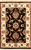 Jaipur Black Hand Knotted 20 X 30  Area Rug 250-28343 Thumb 0