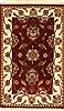 Isfahan Beige Hand Knotted 20 X 30  Area Rug 250-28344 Thumb 0