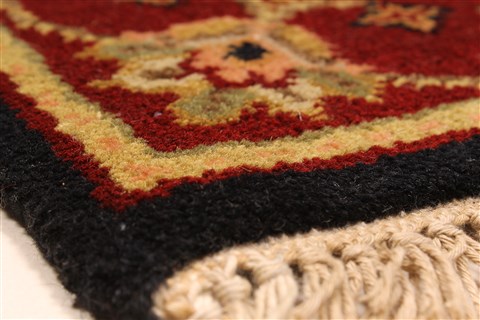 Jaipur Black Hand Knotted 20 X 30 Area Rug 250-28345 Image 8