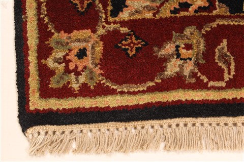 Jaipur Black Hand Knotted 20 X 30 Area Rug 250-28345 Image 9