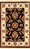 Jaipur Black Hand Knotted 20 X 30  Area Rug 250-28346 Thumb 0