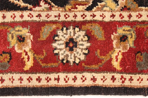 Jaipur Black Hand Knotted 26 X 40 Area Rug 250-28347 Image 2