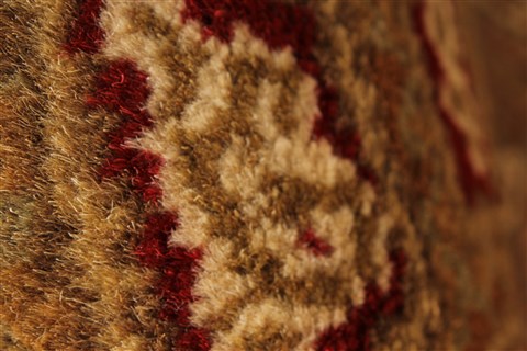 Jaipur Beige Round Hand Knotted 310 X 310 Area Rug 250-28348 Image 5