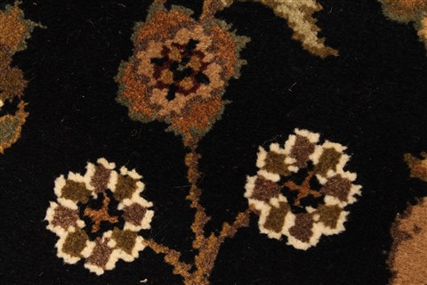 Jaipur Black Hand Knotted 30 X 50 Area Rug 250-28350 Image 8
