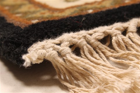 Jaipur Black Hand Knotted 30 X 50 Area Rug 250-28350 Image 9