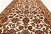 Isfahan Beige Hand Knotted 30 X 50 Area Rug 250-28351 Thumb 3