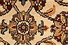 Isfahan Beige Hand Knotted 30 X 50  Area Rug 250-28351 Thumb 8