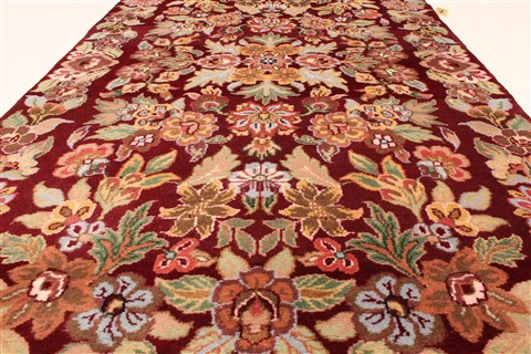 Jaipur Red Hand Knotted 30 X 50 Area Rug 250-28352 Image 3