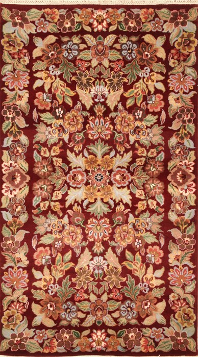Jaipur Red Hand Knotted 30 X 50 Area Rug 250-28352 Image 0