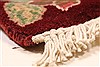 Jaipur Red Hand Knotted 30 X 50 Area Rug 250-28352 Thumb 7