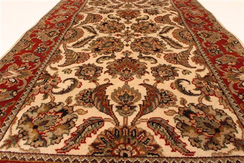 Jaipur Beige Hand Knotted 30 X 50 Area Rug 250-28353 Image 2