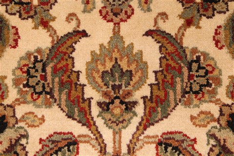 Jaipur Beige Hand Knotted 30 X 50 Area Rug 250-28353 Image 6