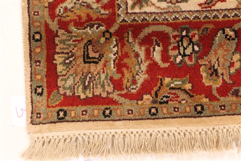 Jaipur Beige Hand Knotted 30 X 50 Area Rug 250-28353 Image 8