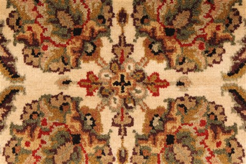 Jaipur Beige Hand Knotted 30 X 50 Area Rug 250-28353 Image 9