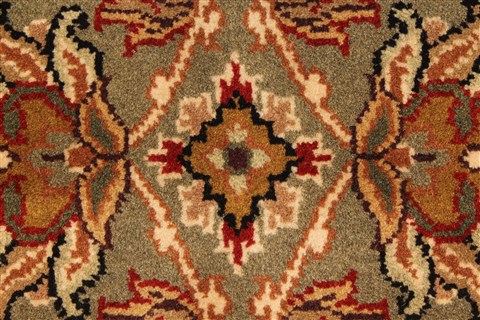 Jaipur Green Hand Knotted 30 X 50 Area Rug 250-28354 Image 1
