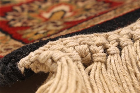 Jaipur Black Hand Knotted 30 X 50 Area Rug 250-28355 Image 8
