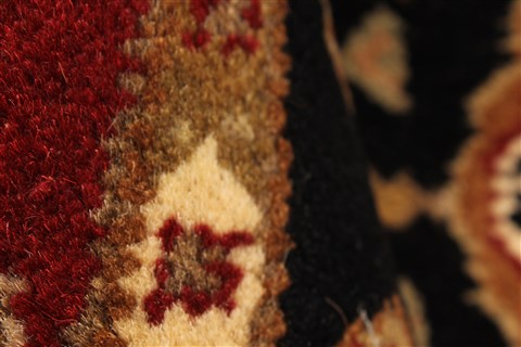 Jaipur Black Octagon Hand Knotted 40 X 40 Area Rug 250-28357 Image 7