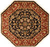 Jaipur Black Octagon Hand Knotted 40 X 40 Area Rug 250-28357 Thumb 0