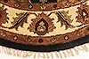 Jaipur Black Round Hand Knotted 40 X 40 Area Rug 250-28358 Thumb 1