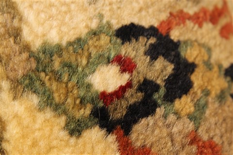 Jaipur Black Round Hand Knotted 310 X 310 Area Rug 250-28360 Image 4