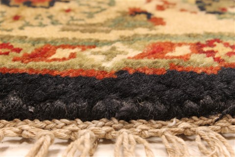 Jaipur Black Round Hand Knotted 310 X 310 Area Rug 250-28360 Image 7