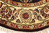Jaipur Black Round Hand Knotted 310 X 310 Area Rug 250-28360 Thumb 1